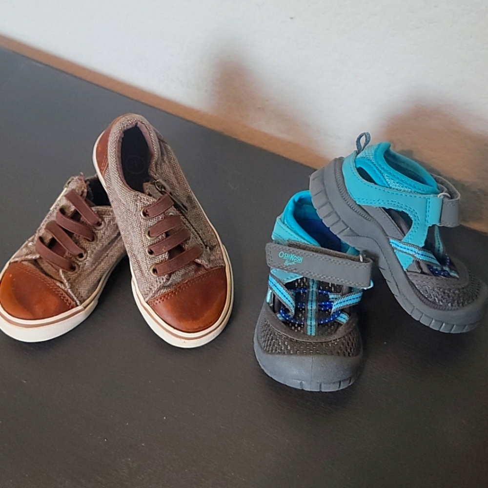 Oshkosh athletic sandals & Cat and Jack shoes